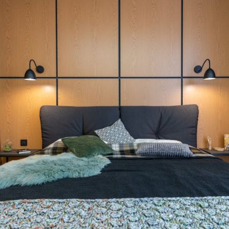 wooden bedroom design